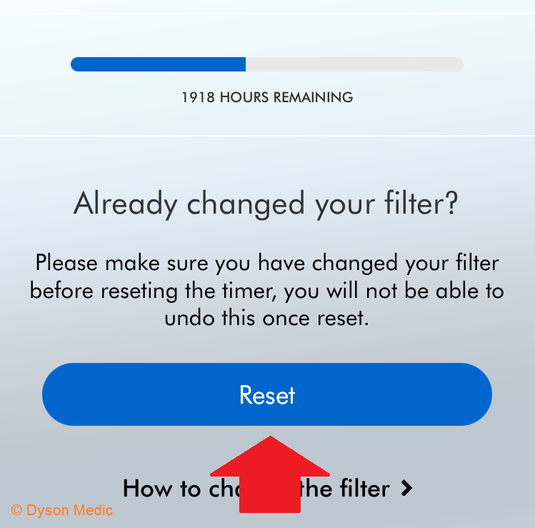"Do I need to change the filter on my Dyson Air Purifier?" Dyson Medic